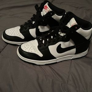 Nike high top Pandas
